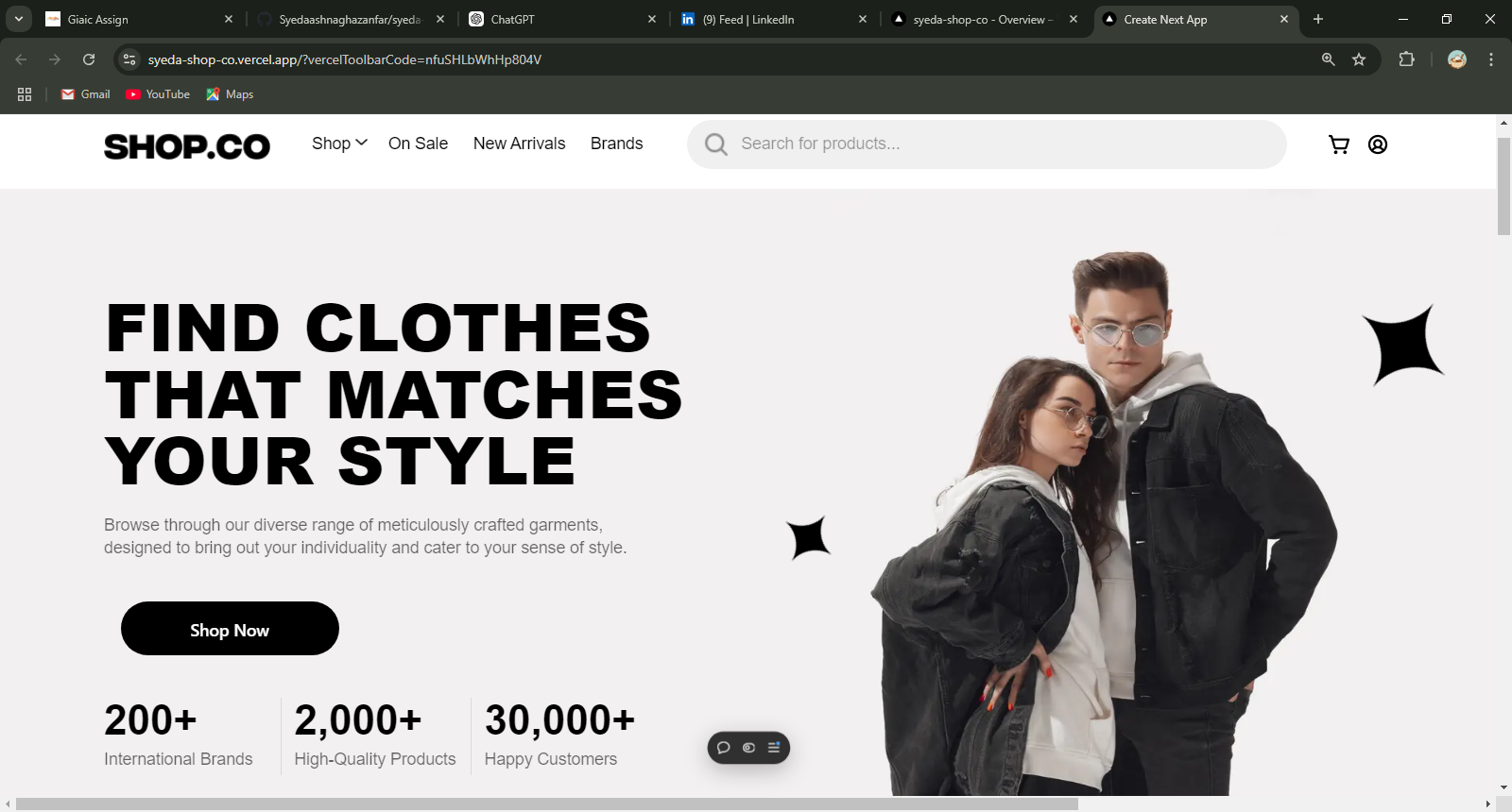 Project 4: SHOP.CO